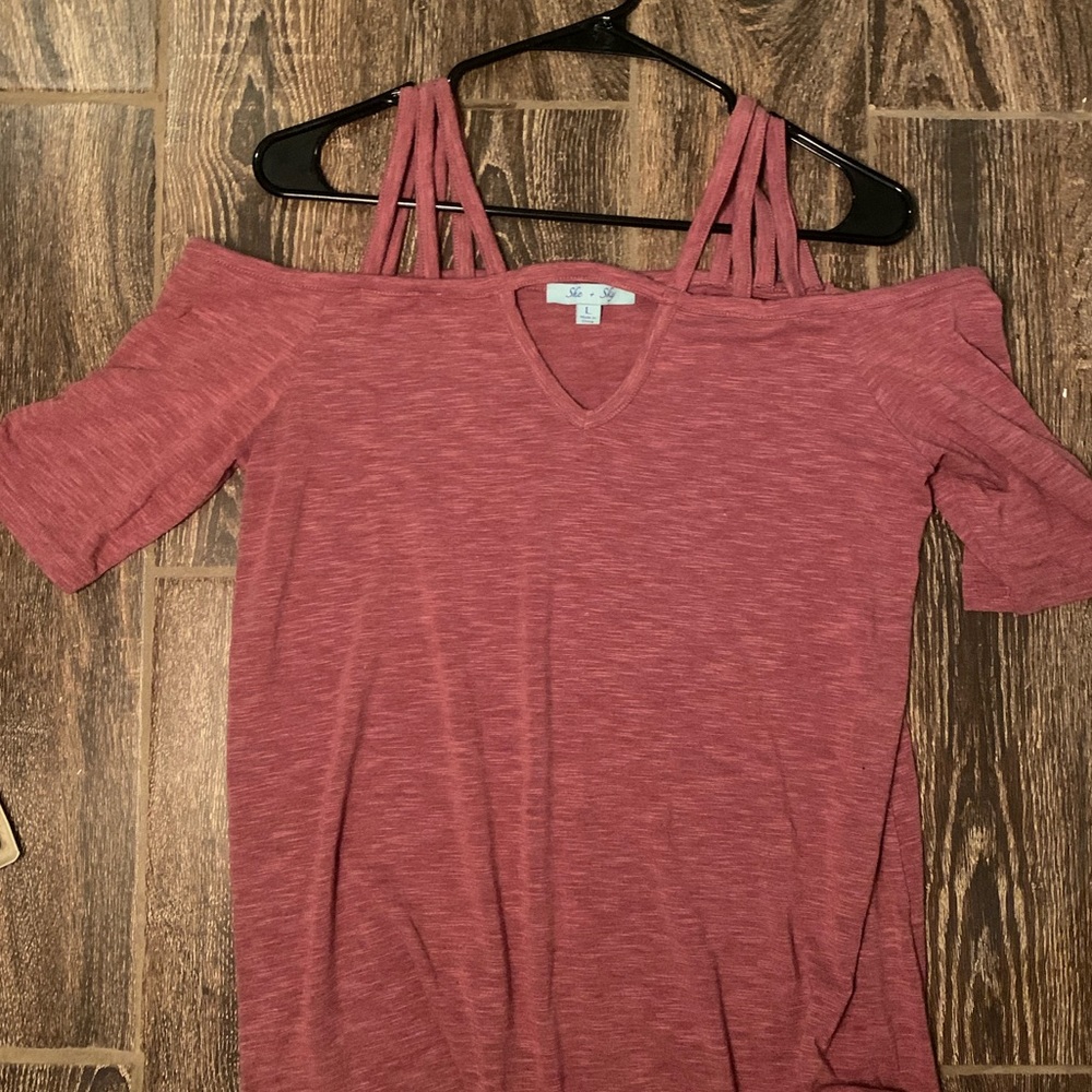 Pink shirt